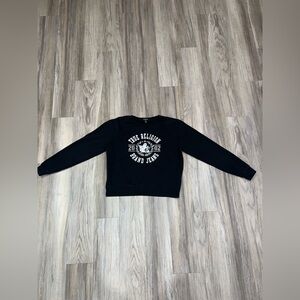 True Religion Black Graphic Sweatshirt